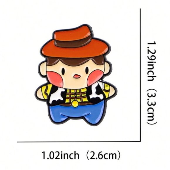 DISNEY Toy Story “Woody” Enamel Trading Pin (BRAND-NEW &‎ SO CUTE!) - Picture 2 of 3
